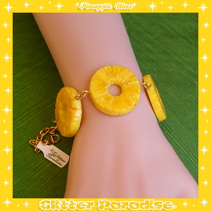 Bracelet: Pineapple Slice