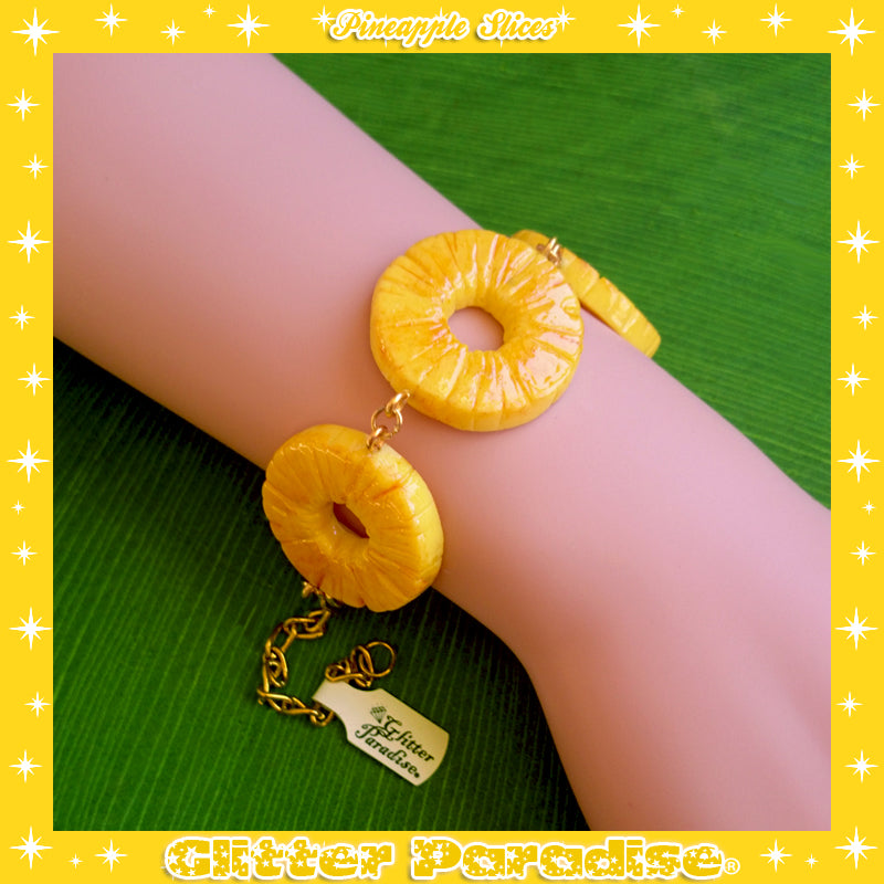 Necklace: Pineapple Slices