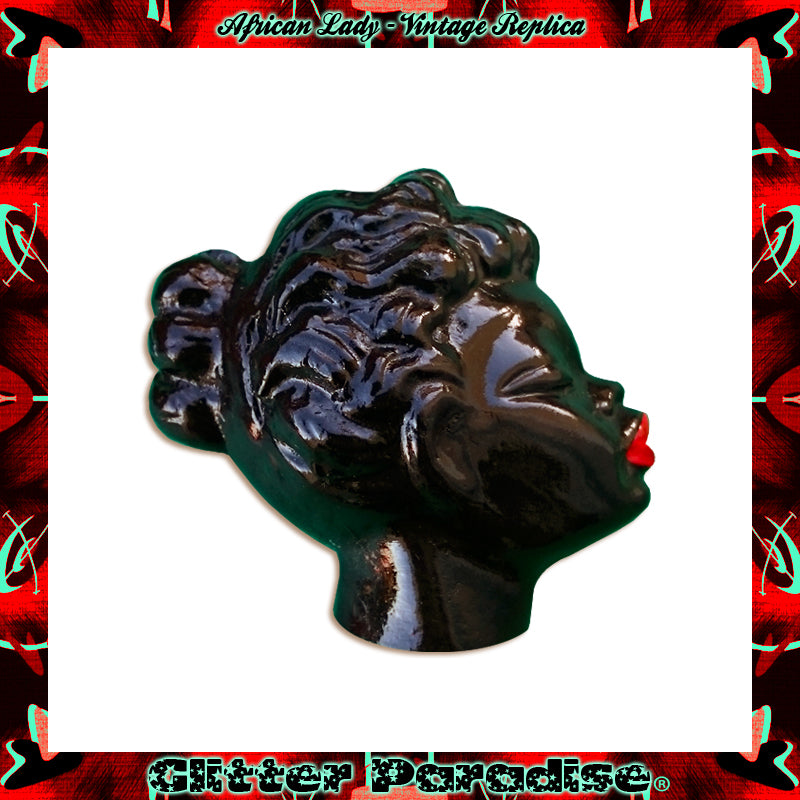 Broche: African Lady