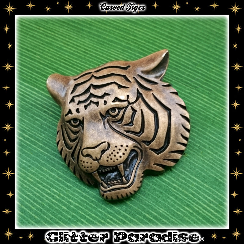 Broche : Carved Tiger