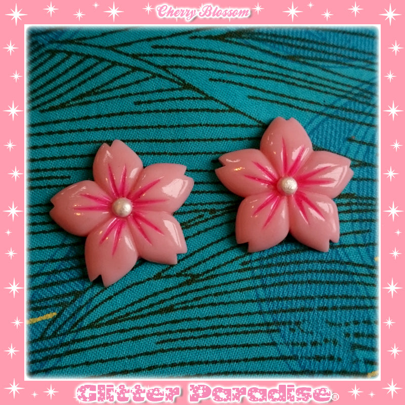 Earrings: Cherry Blossom