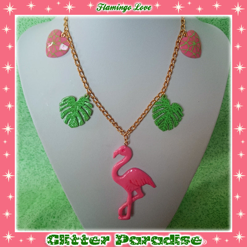 Collar : Flamingo Love
