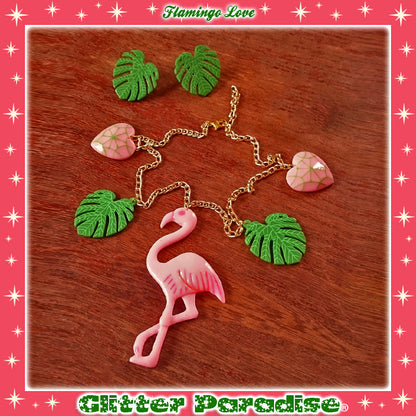 Collar : Flamingo Love